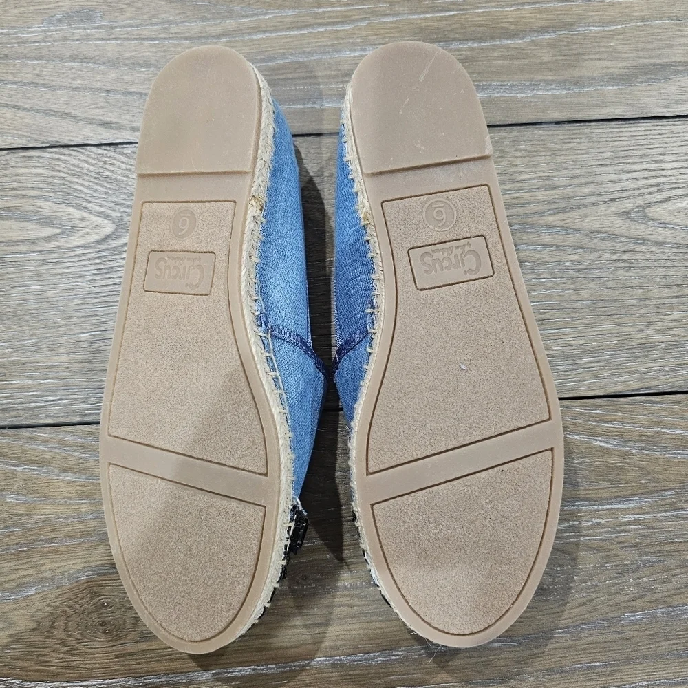Circus by Sam Edelman Womens Loretta Canvas Espadrilles, Size 6